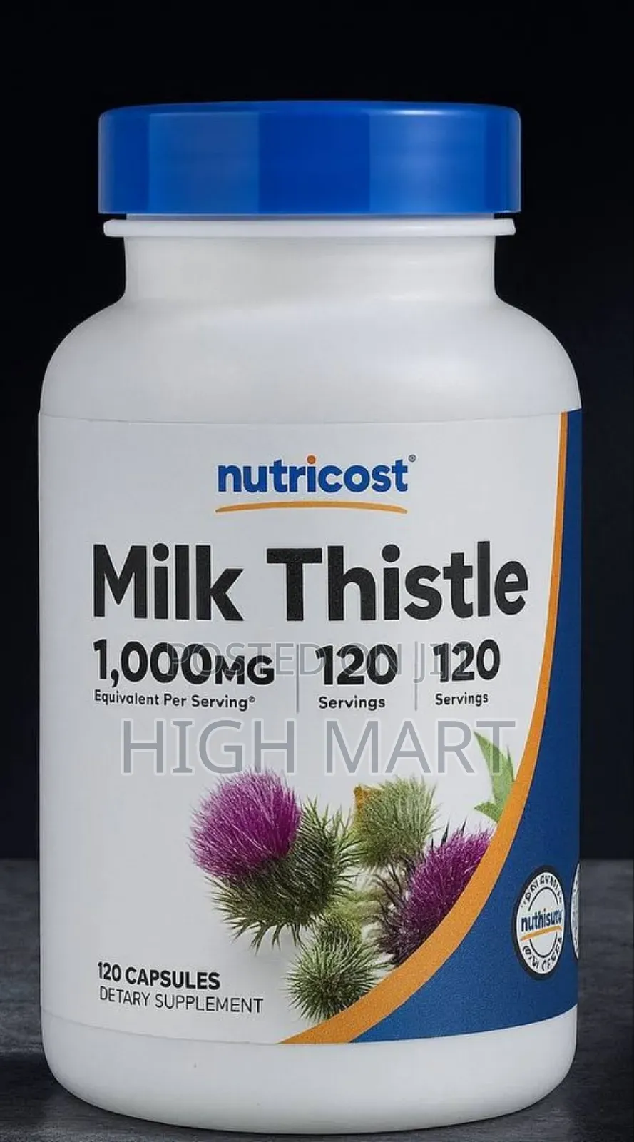 Milk Thistle 1000mg Nutricost