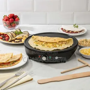 Commercial Grade Electric Crepe Machine for Home Business