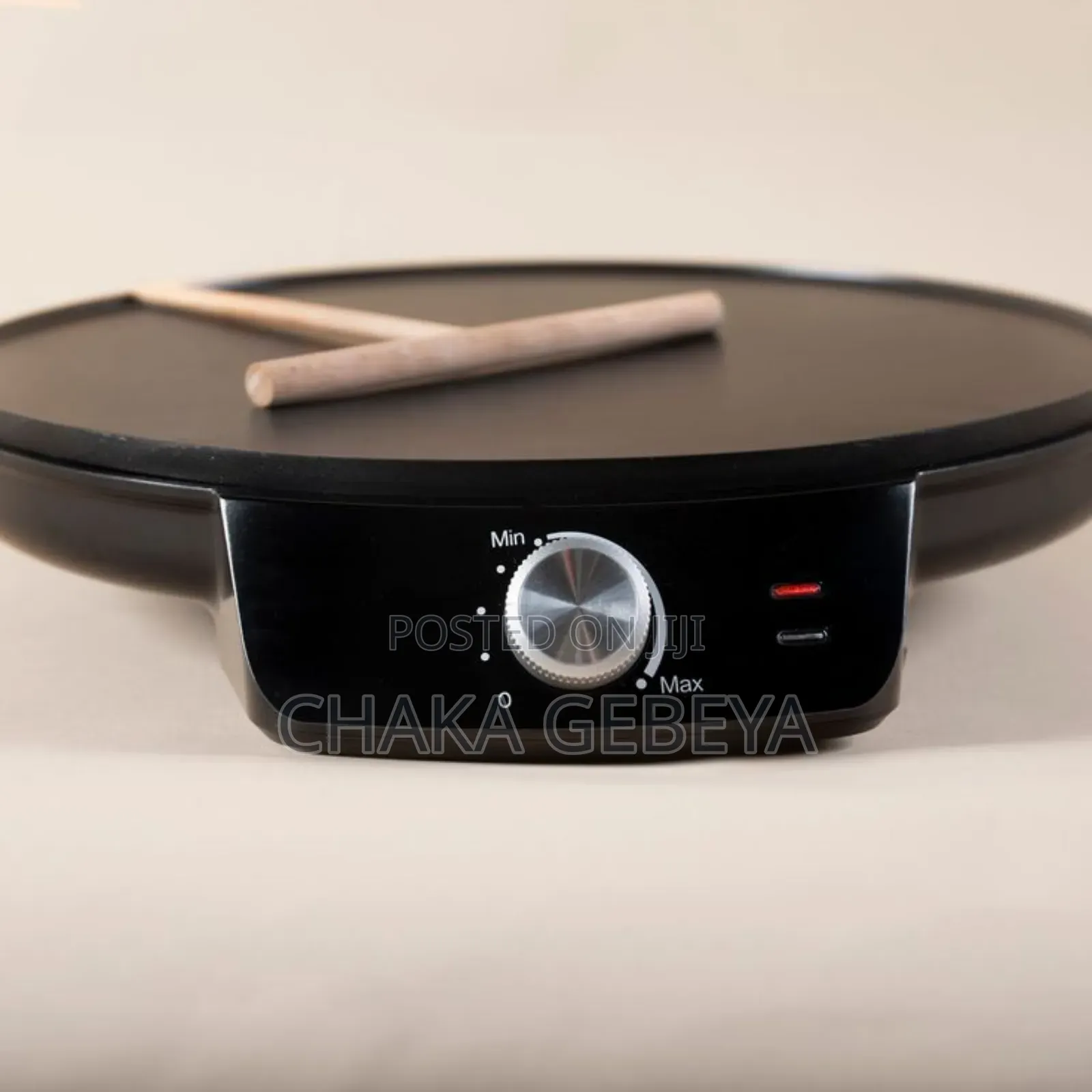 1200w Professional Crepe Sambusa Maker | 30cm Non-stick Plate