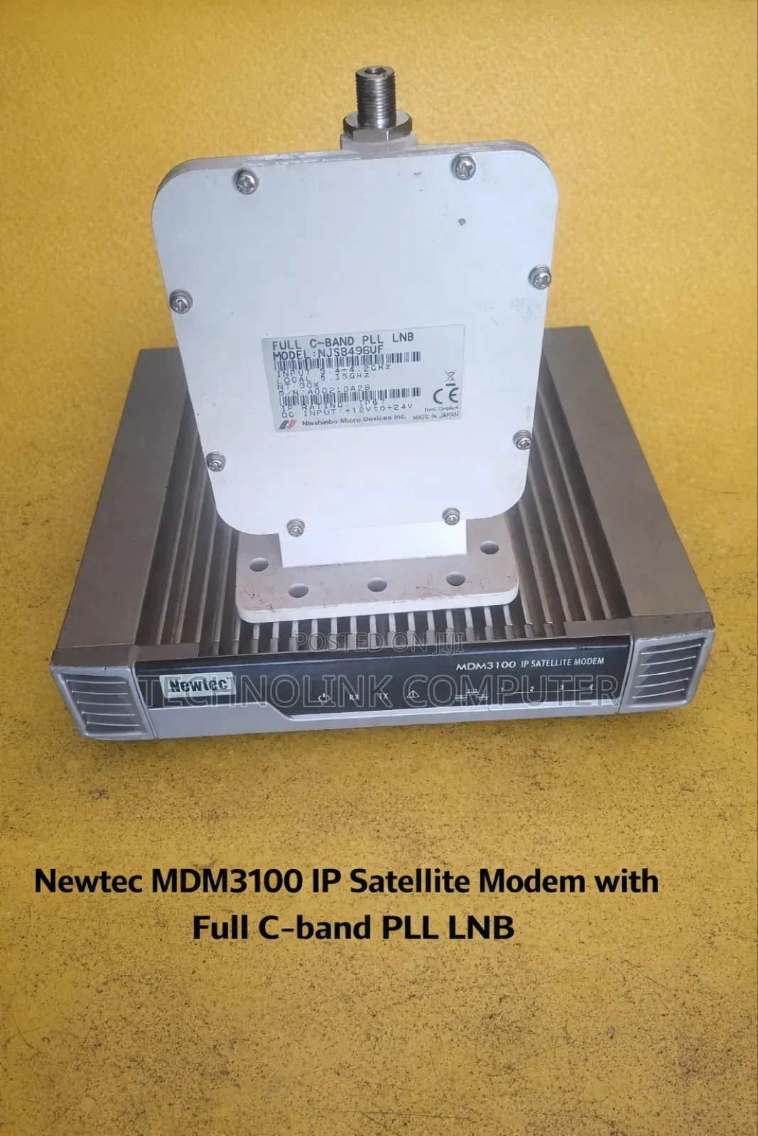 Newtec Mdm3100 Ip Satellite Modem With Full C-Band PLL LNB