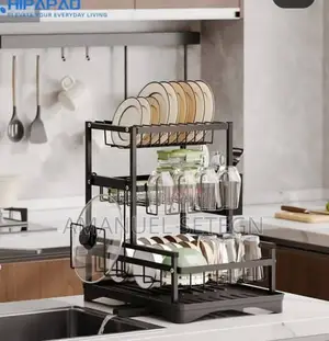3 Tier Dish Drainer Rack