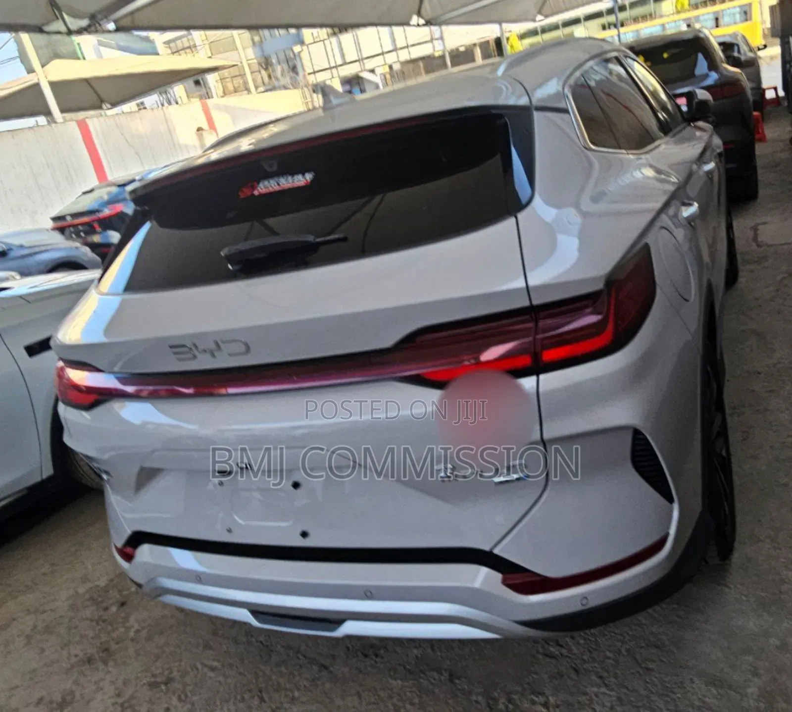 New BYD Song Plus 2025 Silver