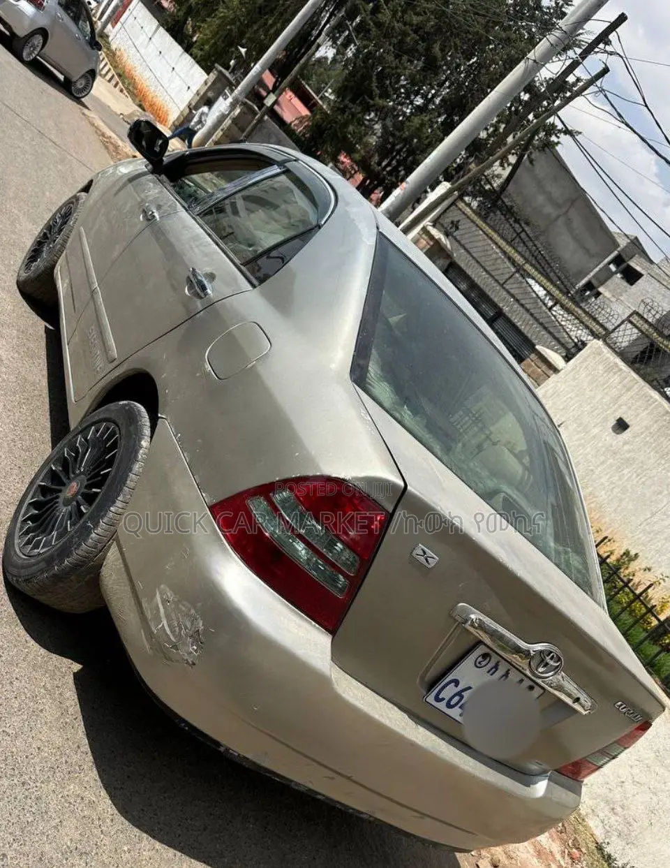 Toyota Corolla Sedan Automatic 2003 Gray