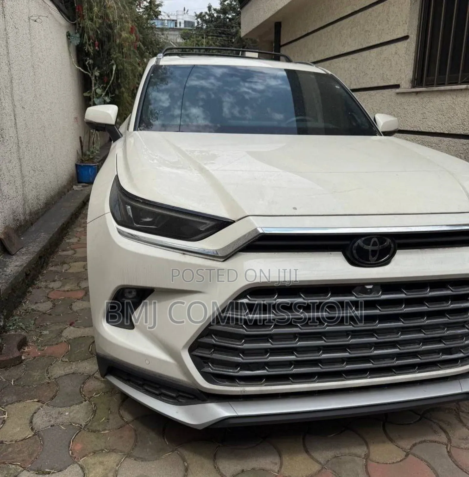 New Toyota Highlander Platinum 2025 White