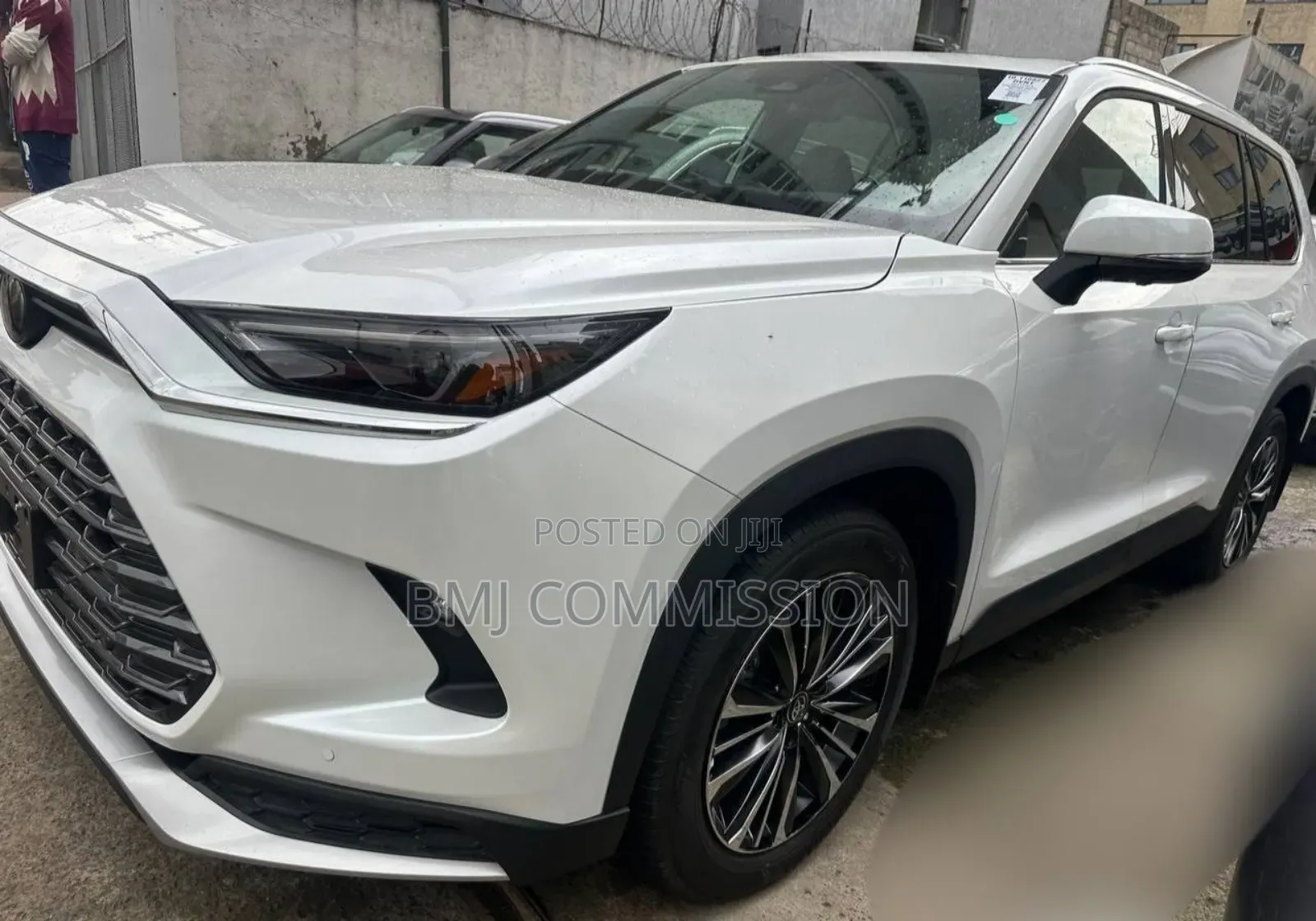 New Toyota Highlander Platinum 2025 White