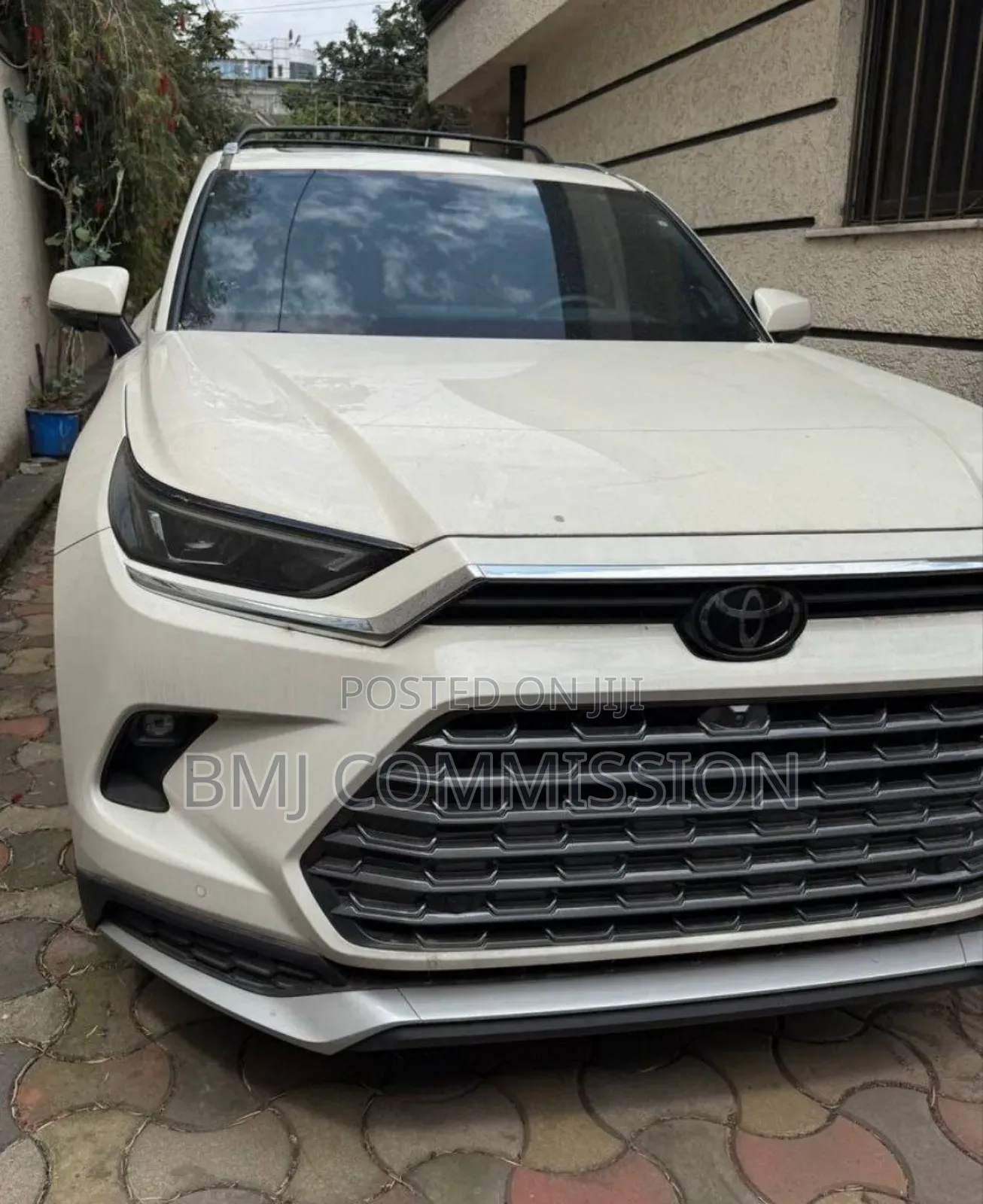 New Toyota Highlander Platinum 2025 White