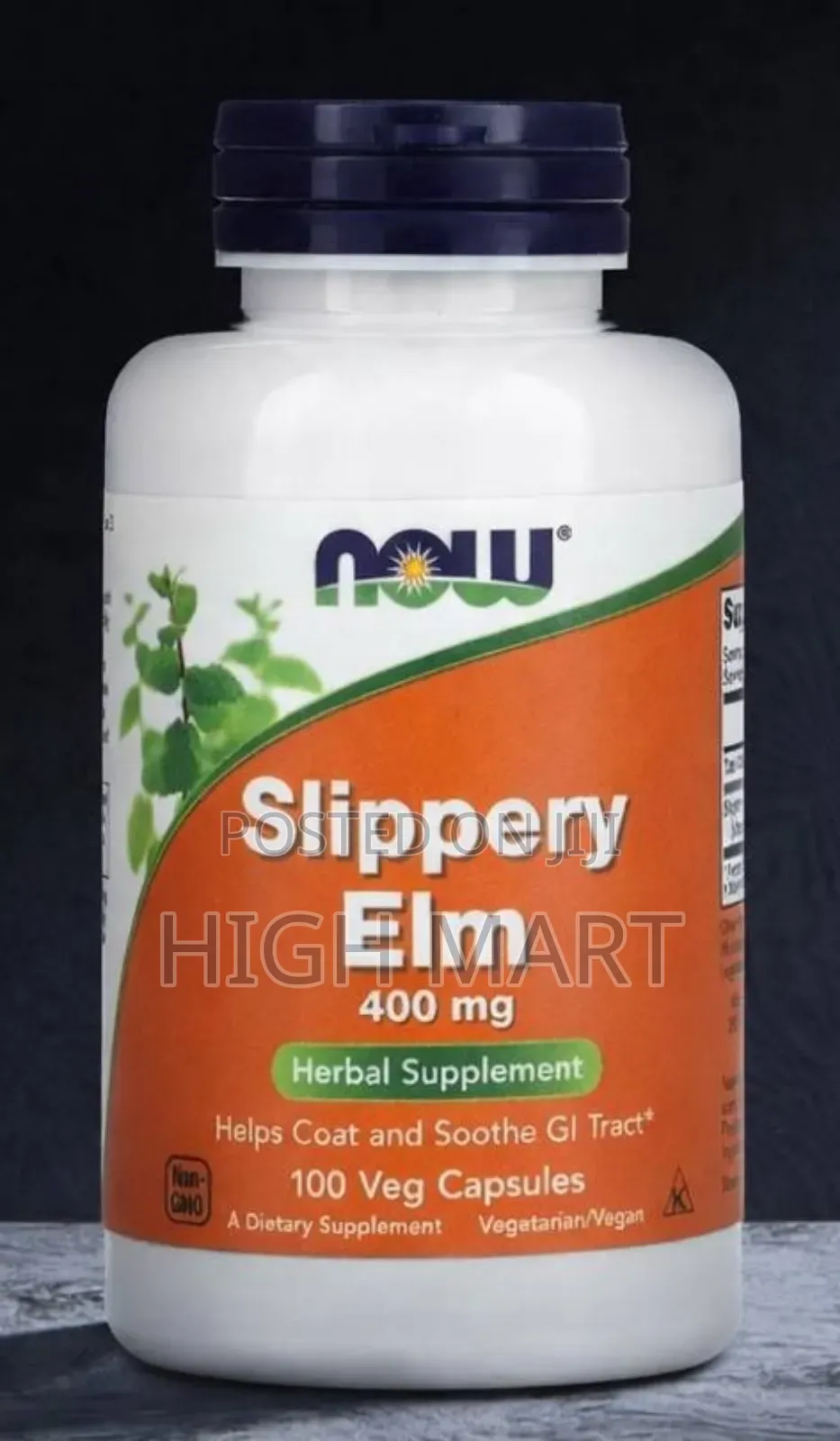 Slippery Elm, 400mg