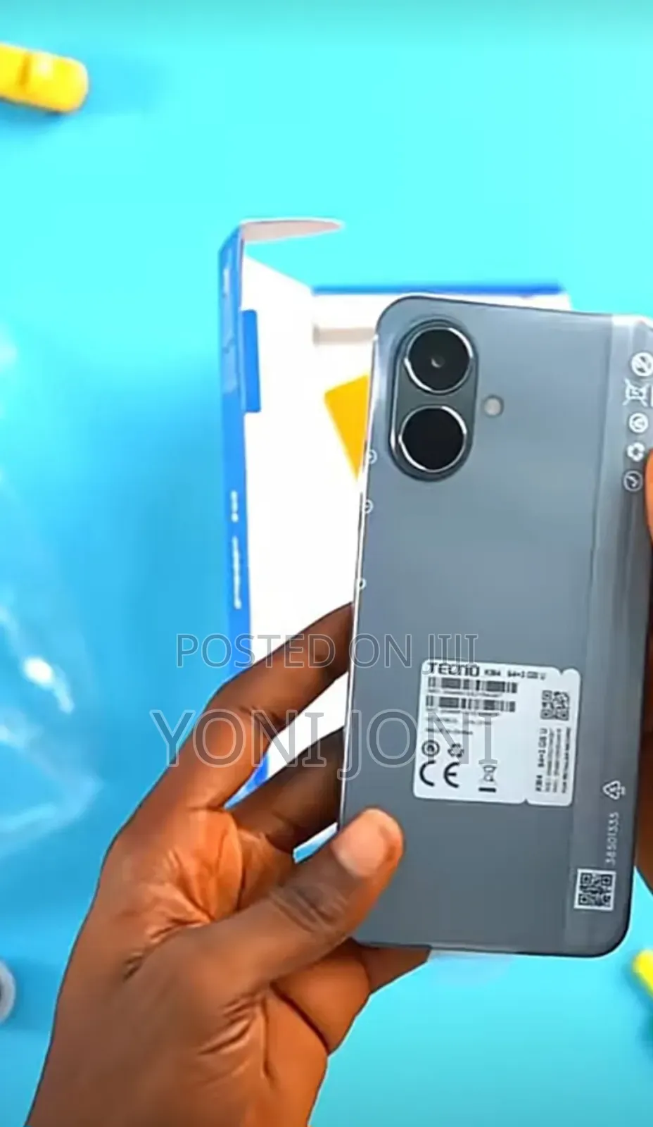 New Tecno Pop 10 128 GB White