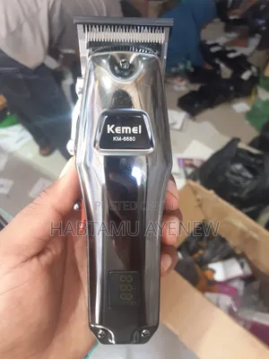 ኬሚ ኪሚ የፀጉር ማስተካከያ Kemei Hair Clipper Trimmer