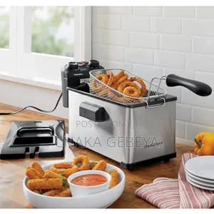 Electric Deep Fryer For Sambusa, Chips, Fish Chicken