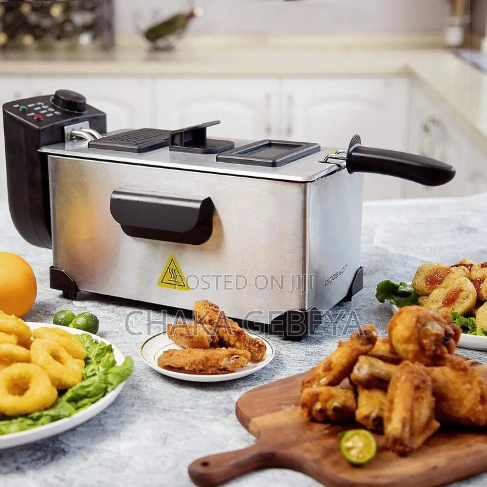 Electric Deep Fryer For Sambusa, Chips, Fish Chicken