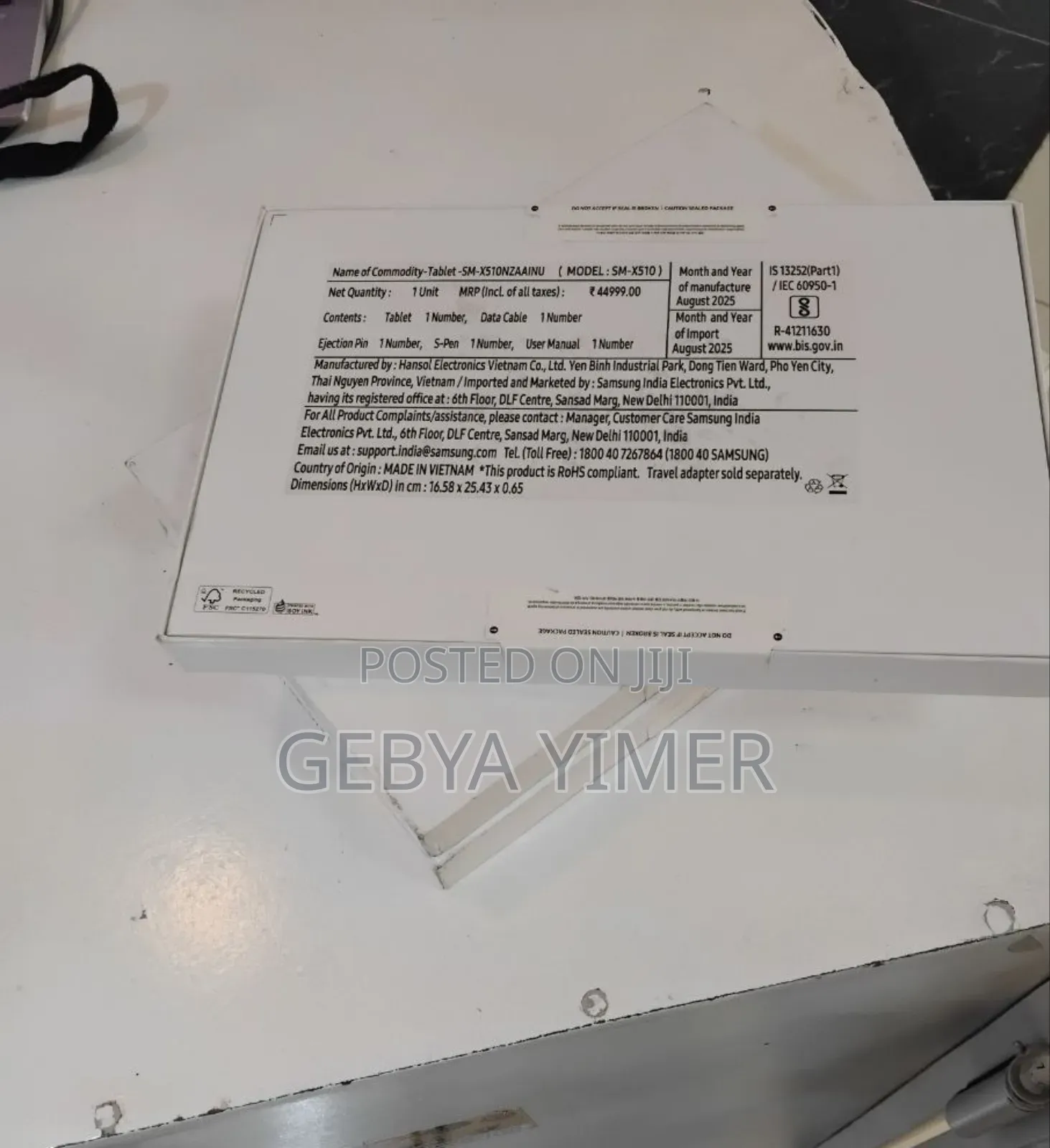New Samsung Galaxy Tab S9 128 GB Silver