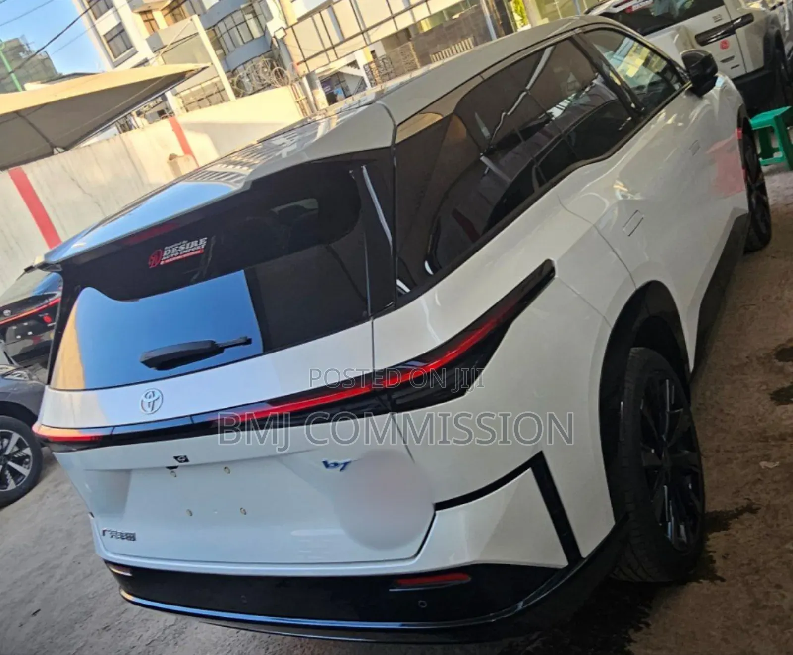 New Toyota bZ3 2025 White