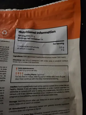 Creatine Monohydrate