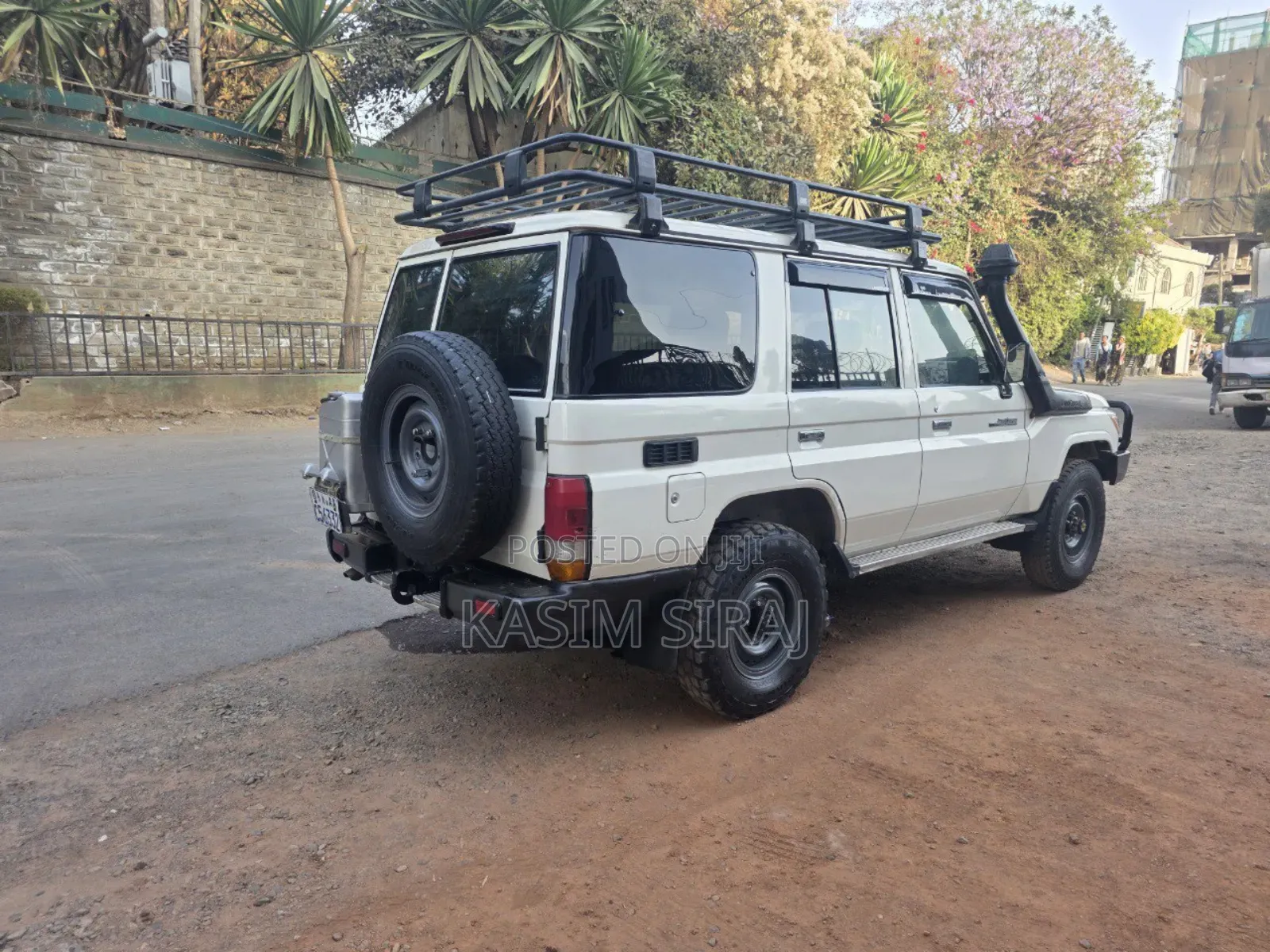 Toyota Land Cruiser 4.5 V8 TD 2017 White