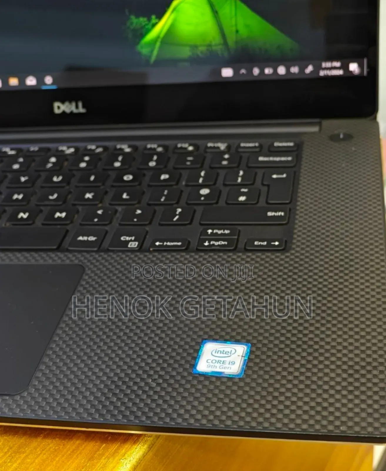 New Laptop Dell XPS 15 16GB Intel Core I9 SSD 512GB