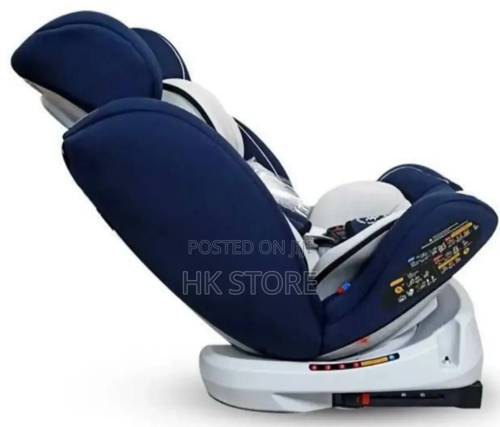 Kidilo 360° Rotating Car Seat With Isofix