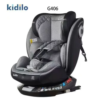 Kidilo 360° Rotating Car Seat With Isofix