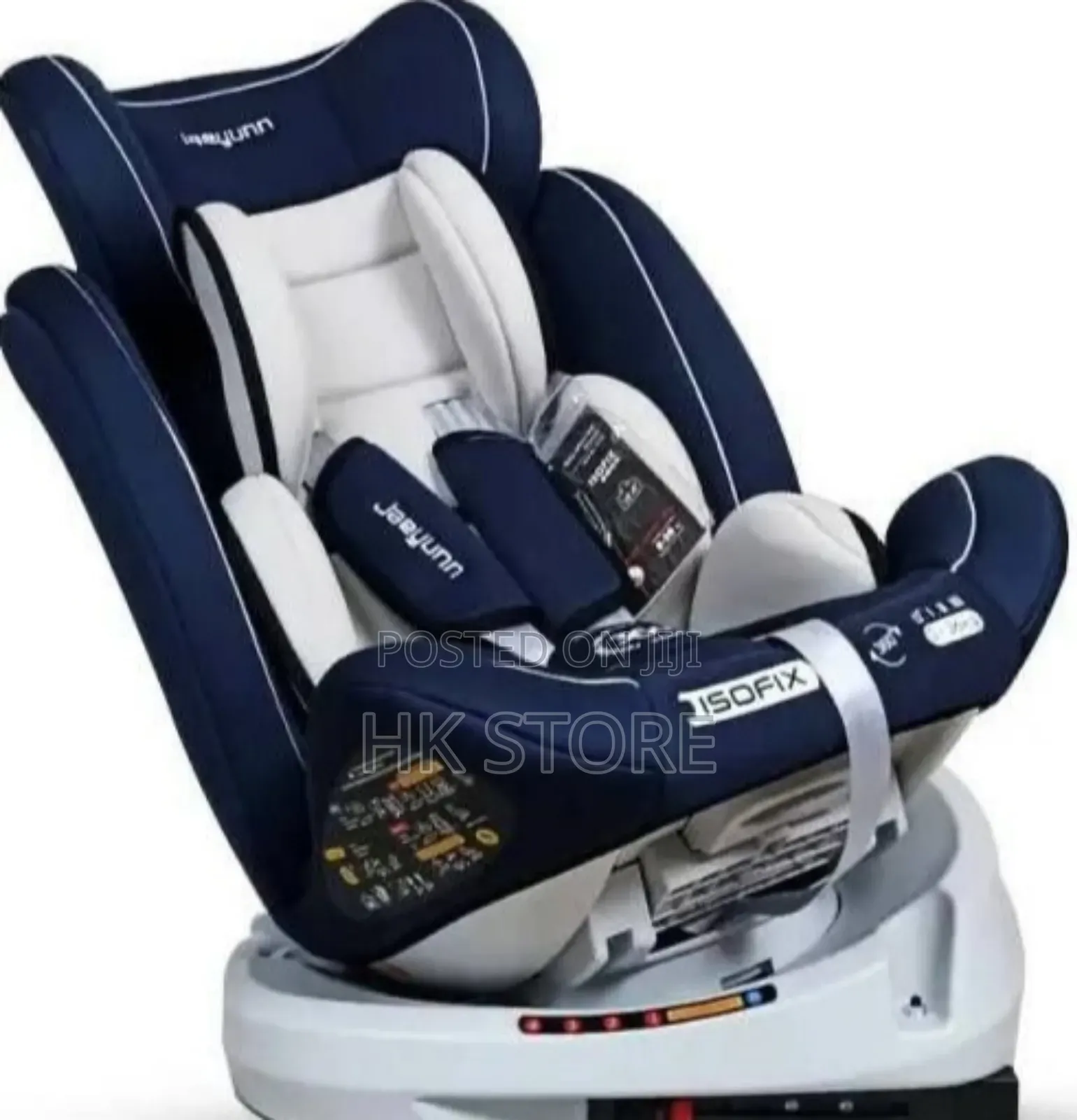 Kidilo 360° Rotating Car Seat With Isofix