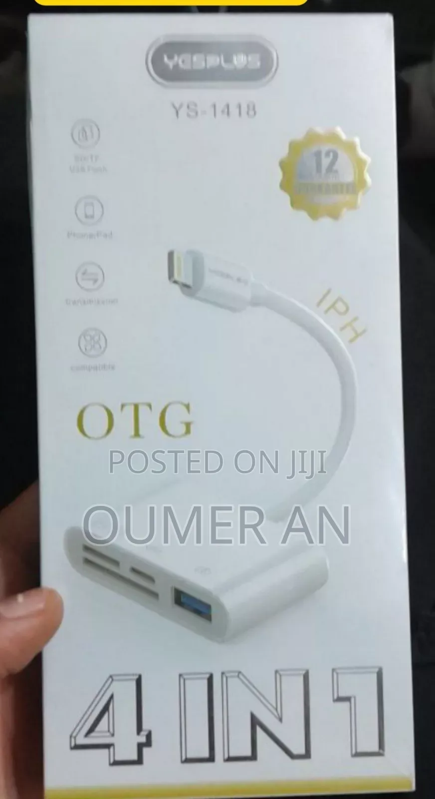iPhone Otg 4 in 1