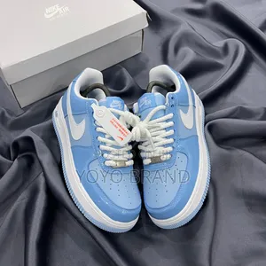 Nike Air Force 1 07'lv8 Blue Lather Fashion Sneaker