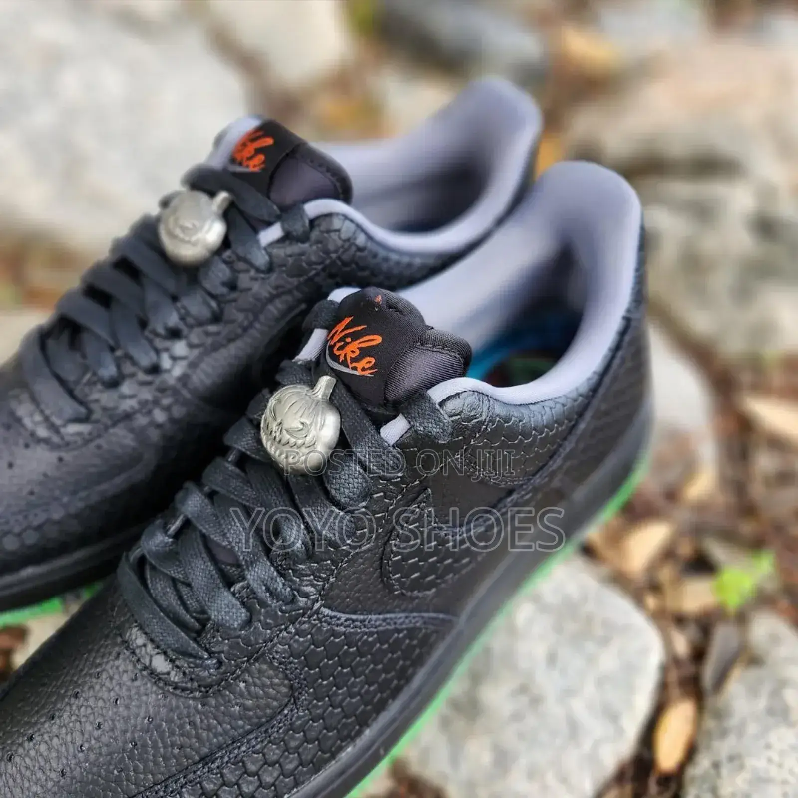 Nike Air Force 1low Premium Halloween Edition Fashion Sneaker