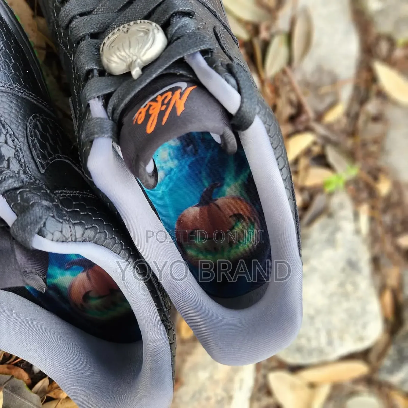 Nike Air Force 1low Premium Halloween Edition Fashion Sneaker