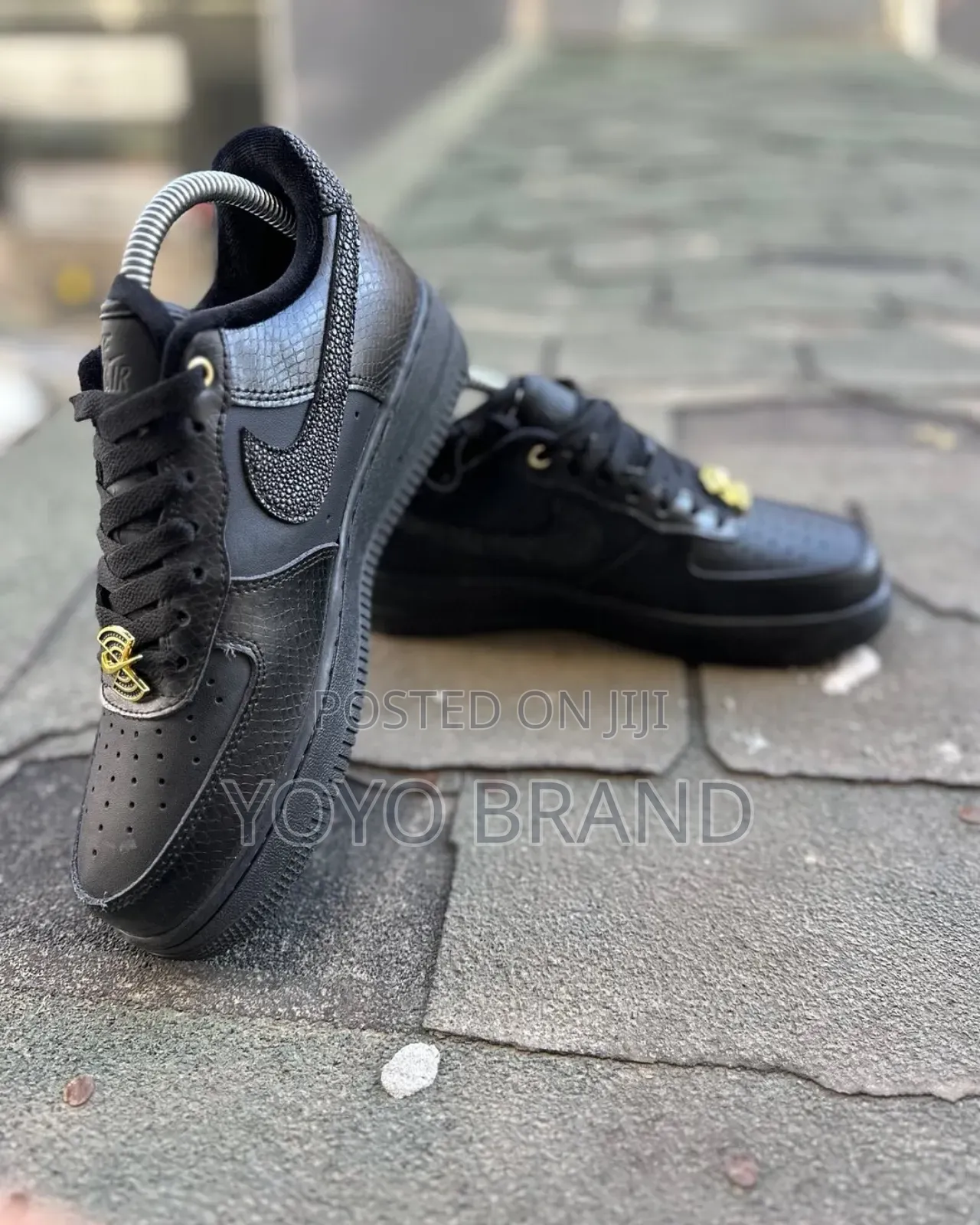 Nike Air Force 1 Low Anniversary Black Fashion Sneaker