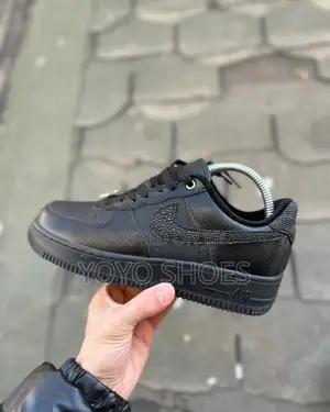 Nike Air Force 1 Low Anniversary Black Fashion Sneaker