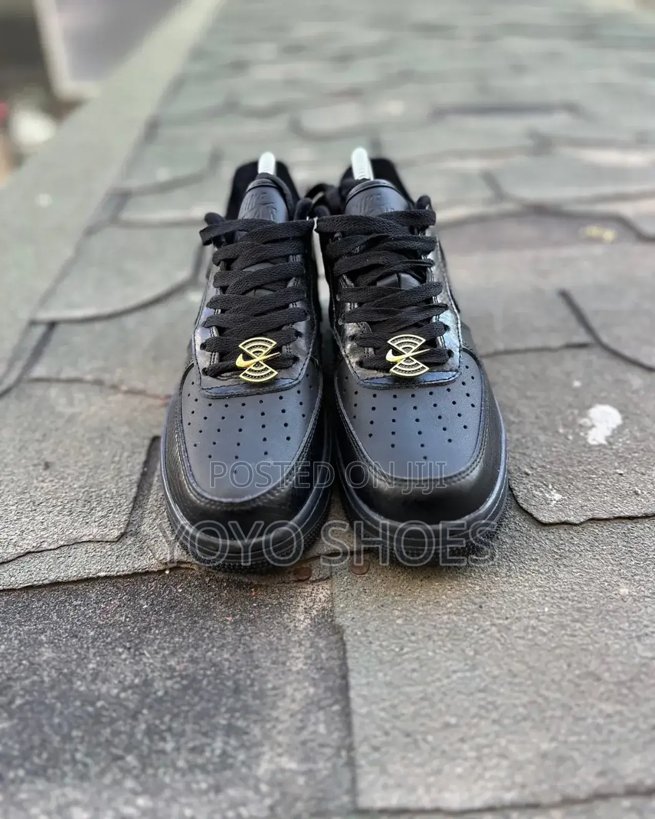 Nike Air Force 1 Low Anniversary Black Fashion Sneaker