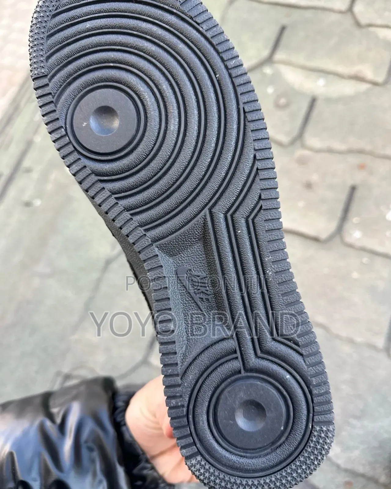 Nike Air Force 1 Low Anniversary Black Fashion Sneaker