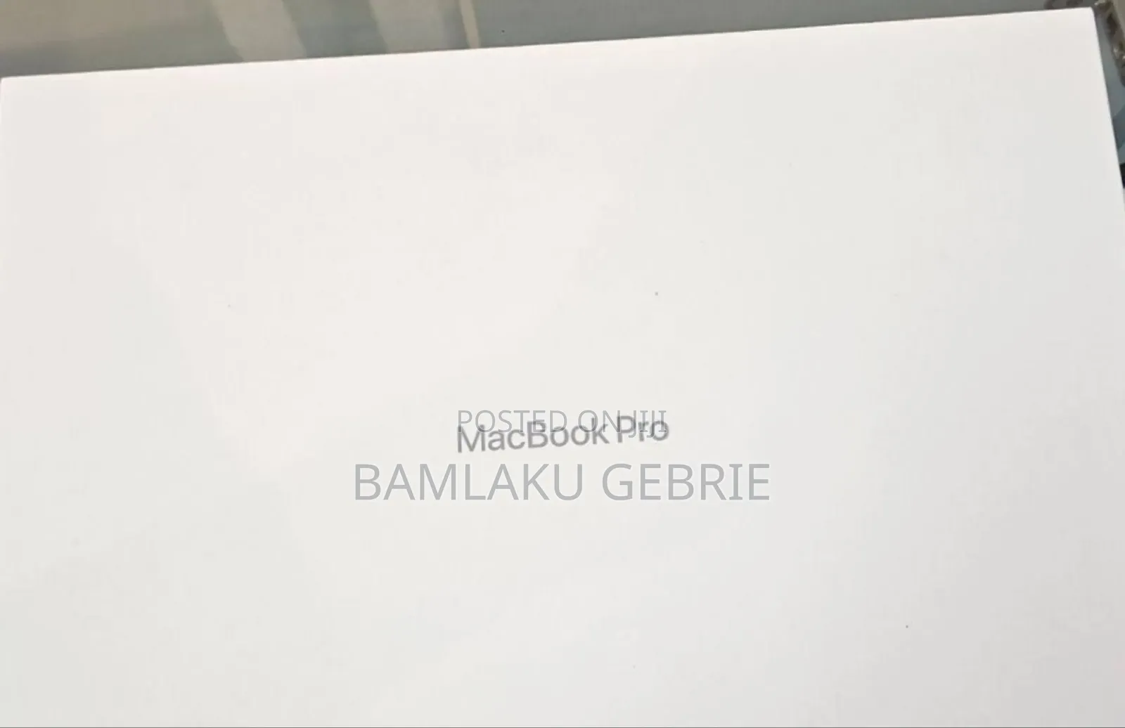 New Laptop Apple MacBook Pro 2024 M4 14-Inch 16GB Apple M4 SSD 512GB