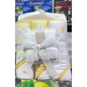 3 Piece Hooded Towel, 3 Piece Washcloths