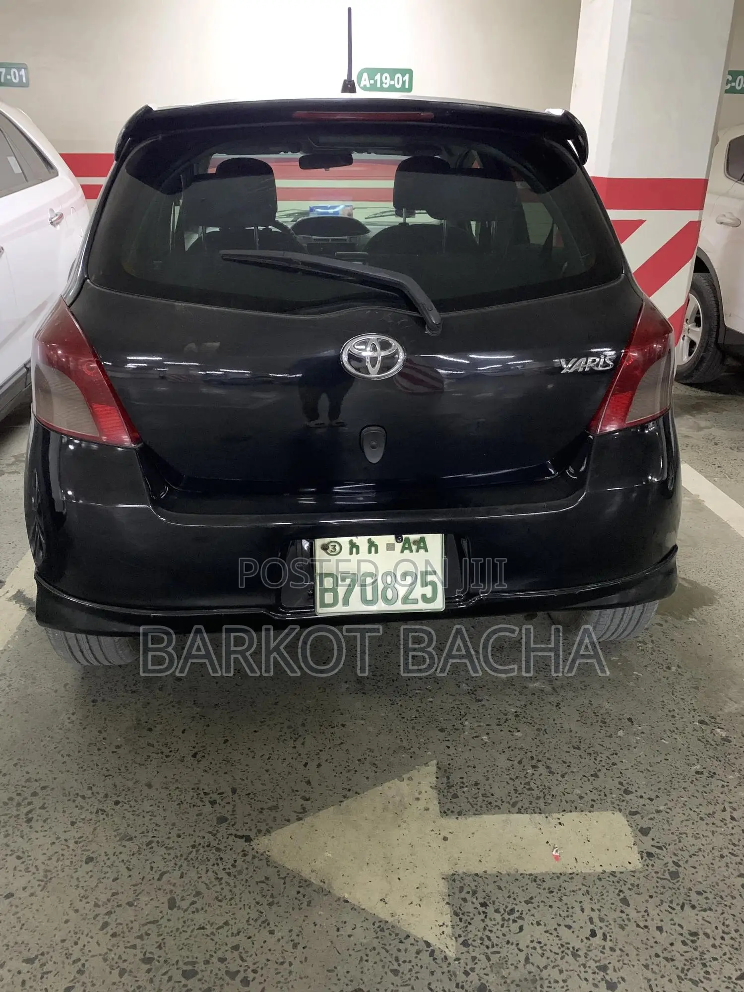 Toyota Yaris 2009 Black