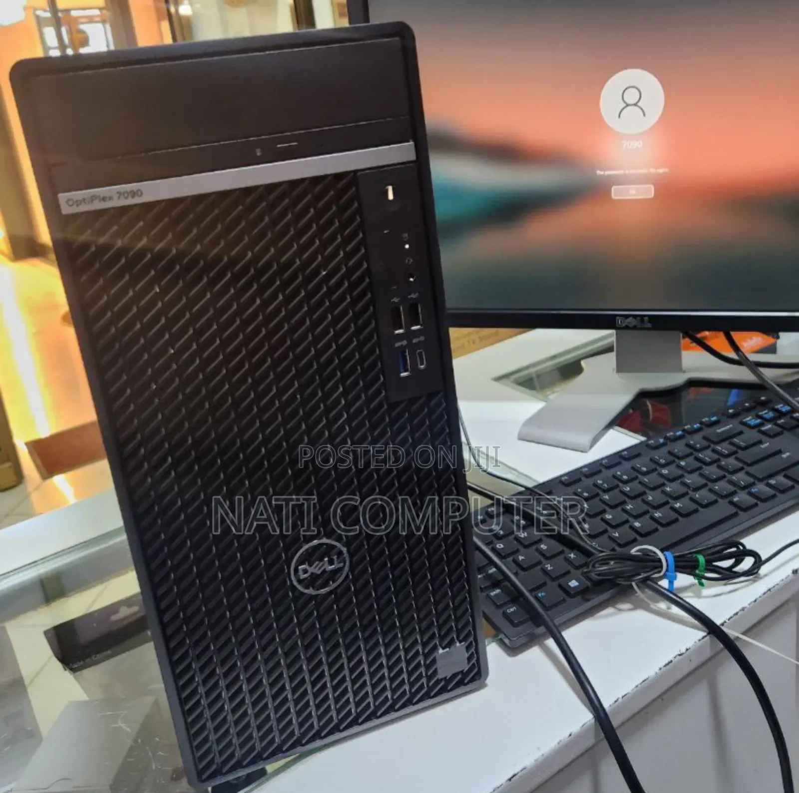 New Desktop Computer Dell Optiplex 7090 4GB Intel Core I7 SSD 1T