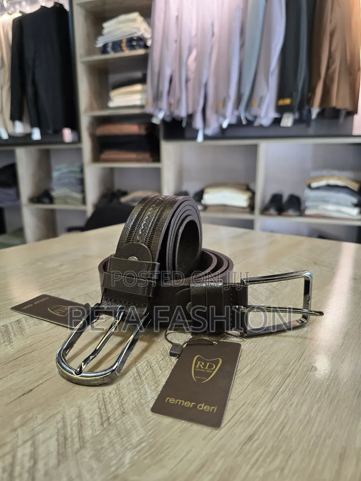 Men's Turkey Leather Belt