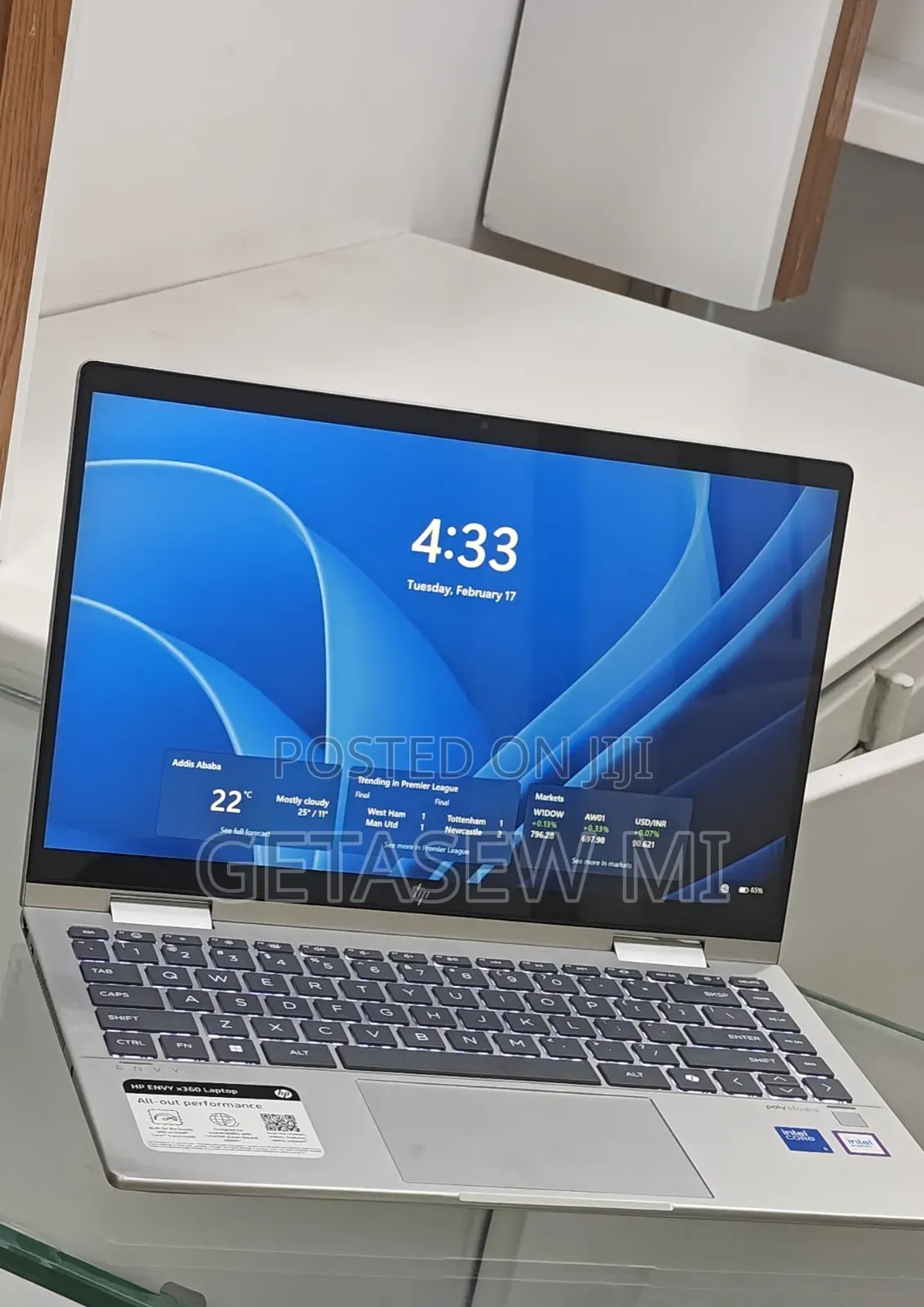 New Laptop HP Envy X360 8GB Intel Core 5 SSD 512GB