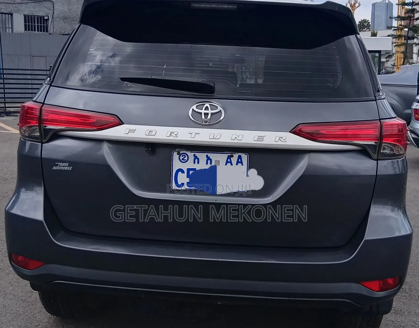 Toyota Fortuner 2022 Gray