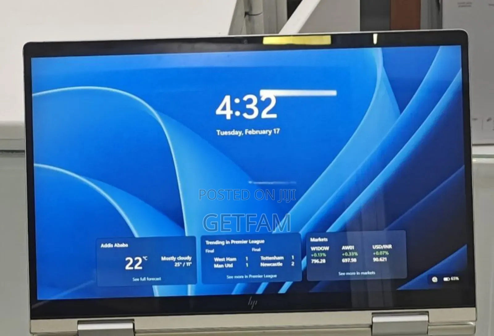 New Laptop HP Envy X360 8GB Intel SSD 512GB