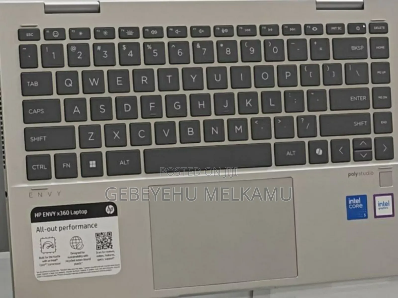 New Laptop HP Envy X360 Convertible 15 Es2xx 8GB Intel Core I5 SSD 1T