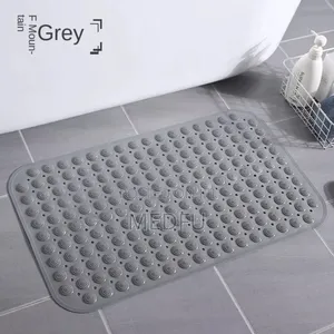 Silicone Anti Slip Bath Mat ⭕️ የሻዎር ቤት ምንጣፍ