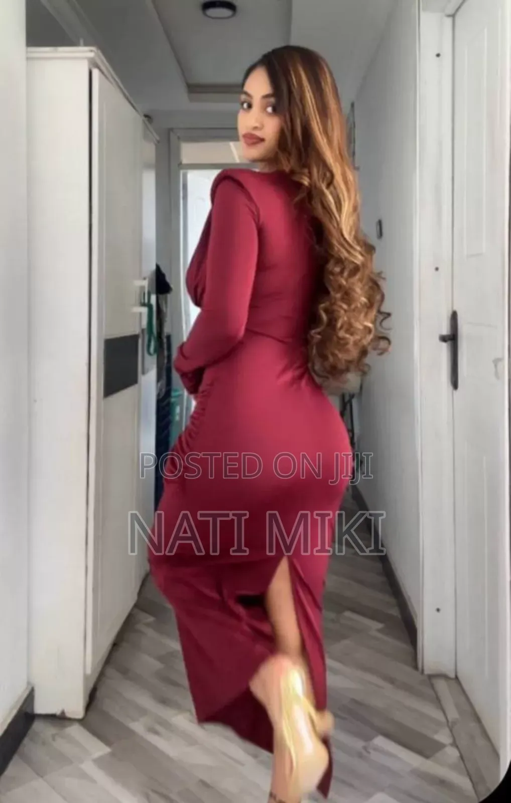 Quality Red Woman Dress