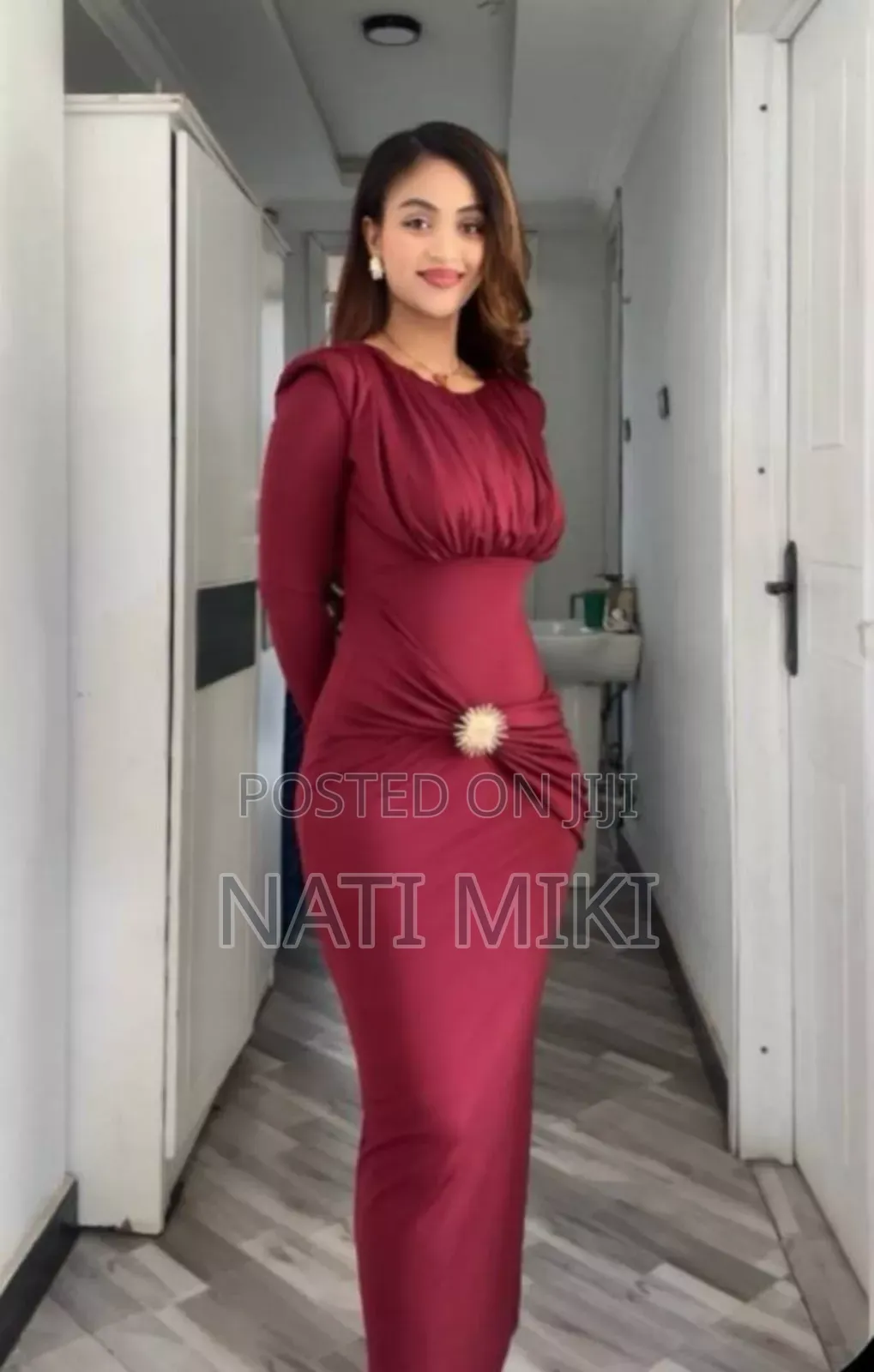 Quality Red Woman Dress