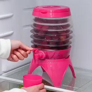 Collapsible Beverage Tub Dispenser ተጣጣፊ የመጠጥና የወሃ ማቅረቢያ ጃ