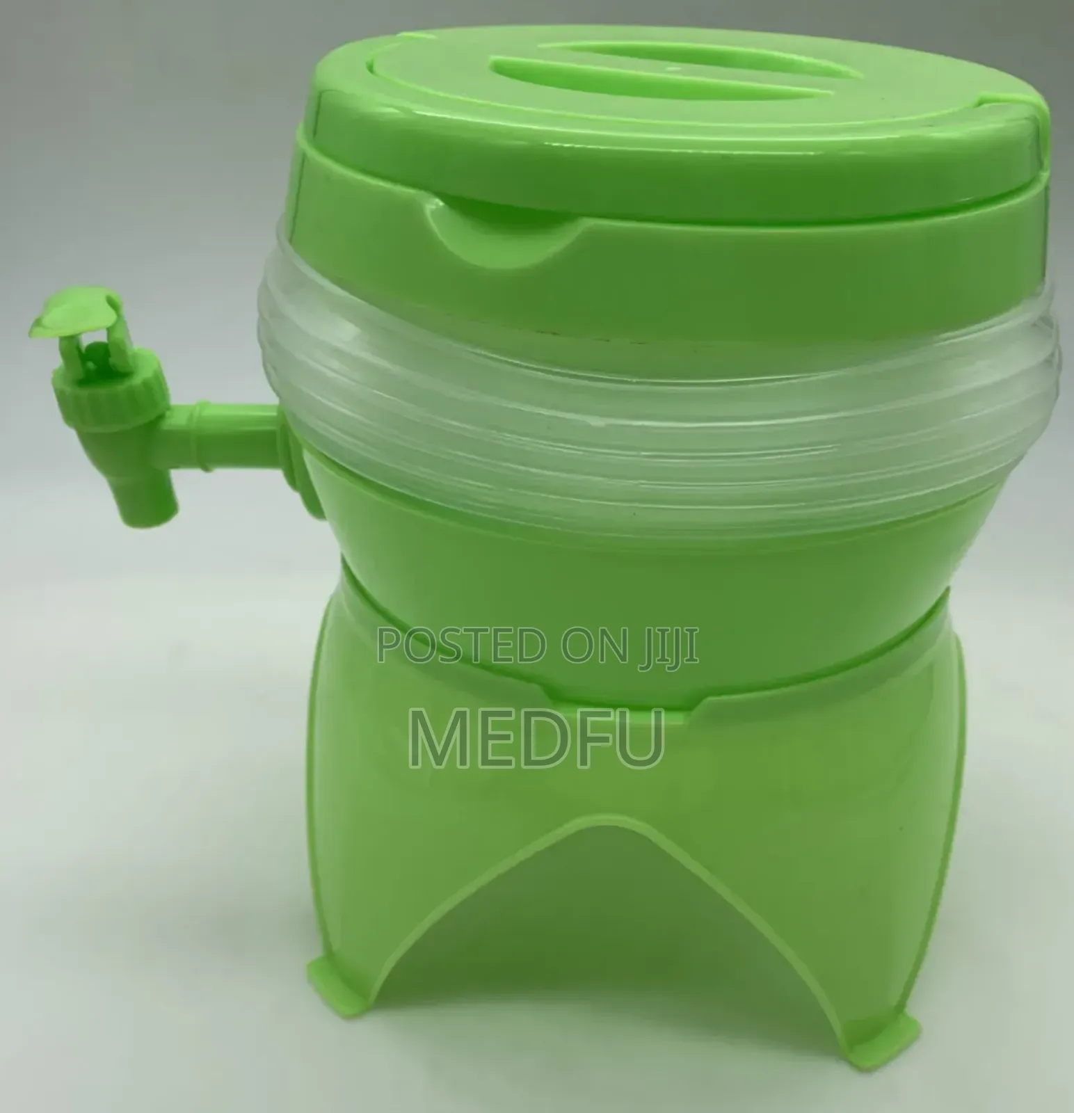 Collapsible Beverage Tub Dispenser ተጣጣፊ የመጠጥና የወሃ ማቅረቢያ ጃ