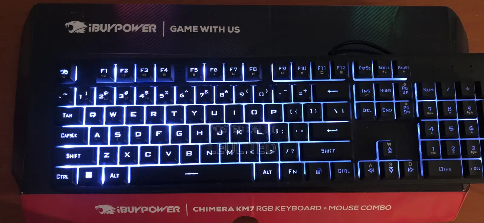 Ibuypower Chimera Km7 Wired 100% Gaming Keyboard Without Mouse,11rgb
