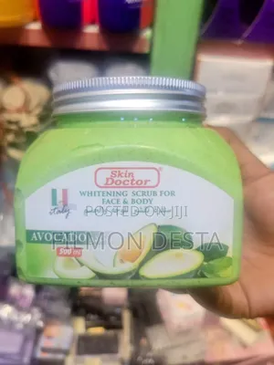 Skin Doctor Avocado Whitening Scrub for Face Body,