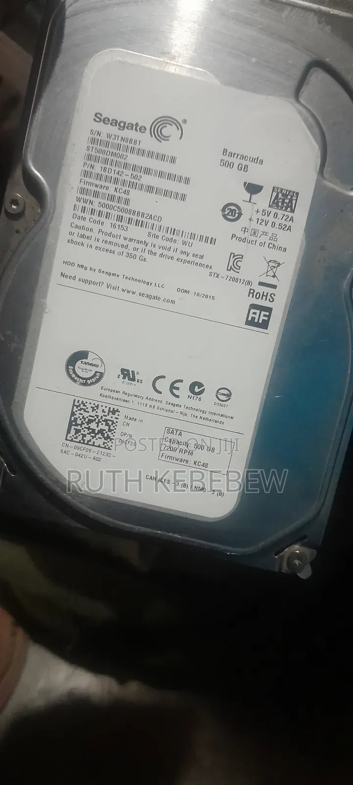 Hard Disk 500gb