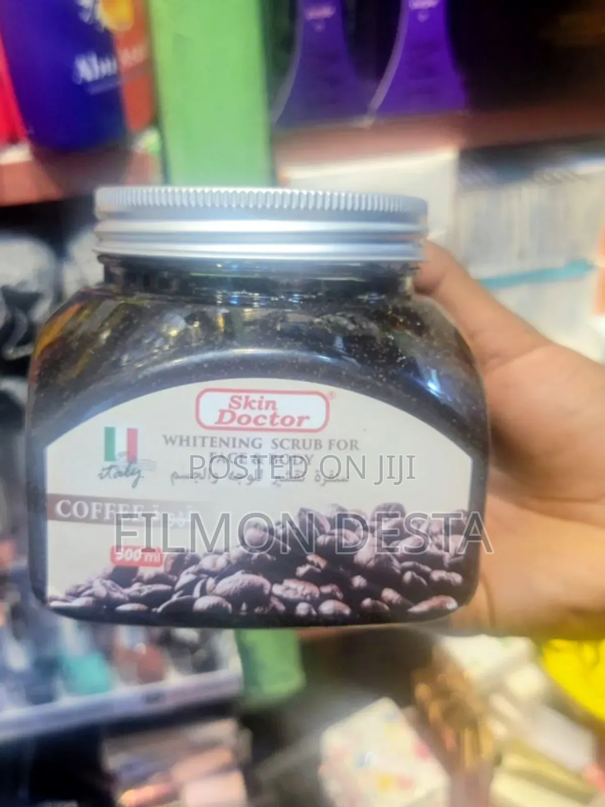 Skin Doctor Coffee Whitening Scrub for Face Body