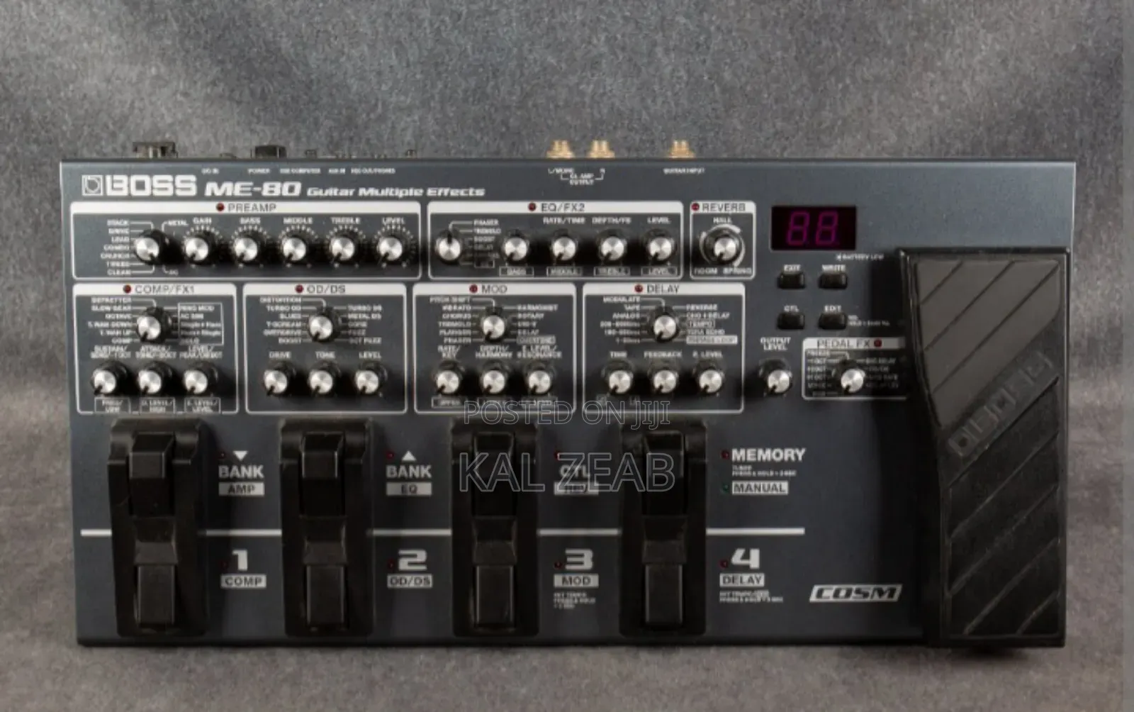 Boss Me 80 Multi Effects Guitar Pedal